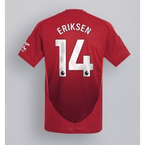 Manchester United Christian Eriksen #14 Domaci Dres 2024-25 Kratak Rukavima